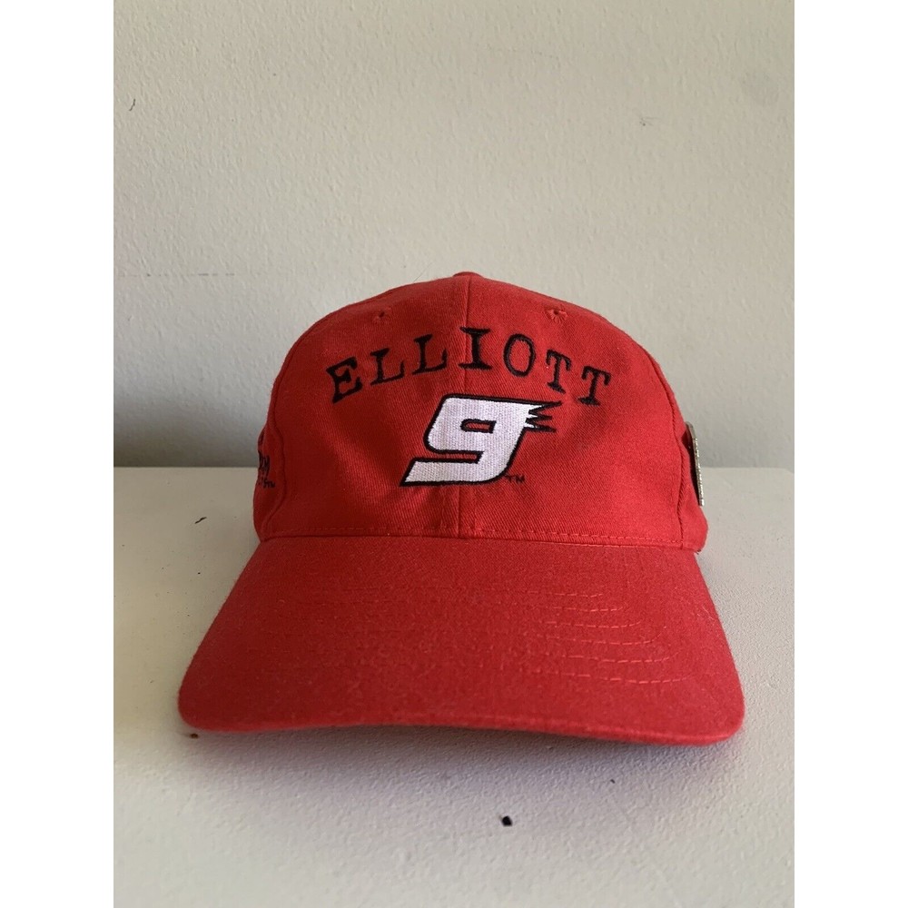 Bill Elliott 9 NASCAR Embroidered Evernham Motorsports Baseball Hat Cap VTG NWTG